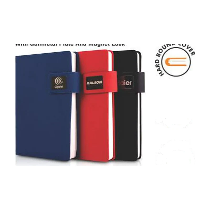 Gunmetal Lock Notebook