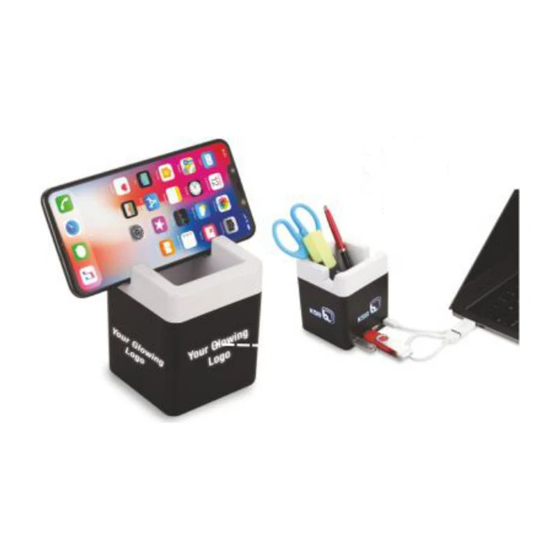 Glowing Logo USB Hub Tumbler