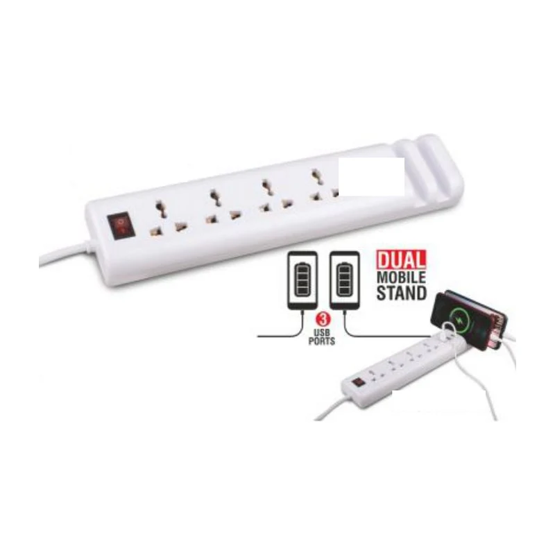 Power Board with Phone Stand
