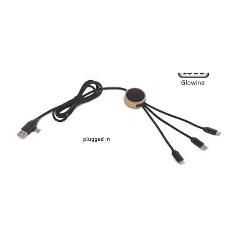 Bamboo Glowing Logo Cable