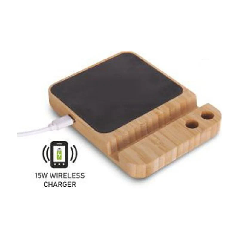 Bamboo Glow Logo Charger