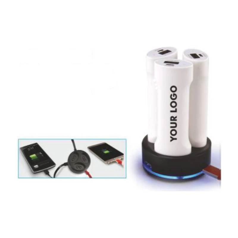 Glowing Logo Family Power Bank Set