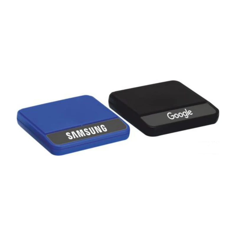 Glowing Logo Coaster, Black Plate