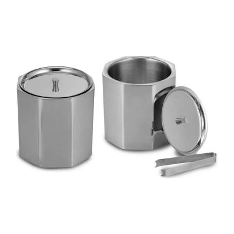 Octagon Steel Ice Bucket