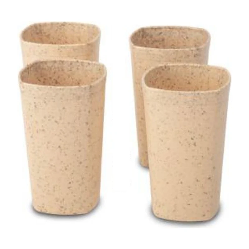 Wheat Fibre Glass Set of Four