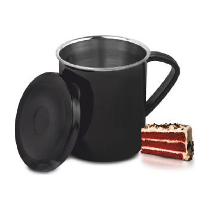 Shine Steel Handle Mug