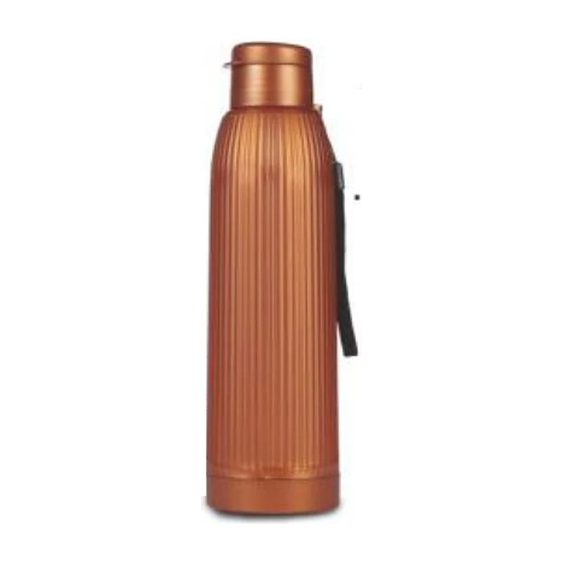 Ribbed Copper Bottle