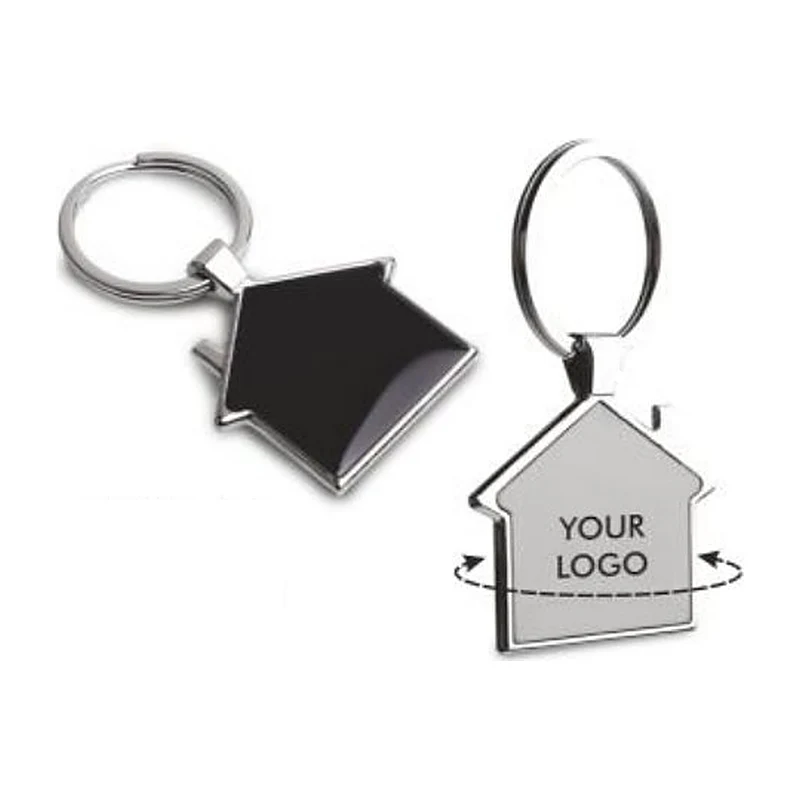 Little Home Metal Keychain