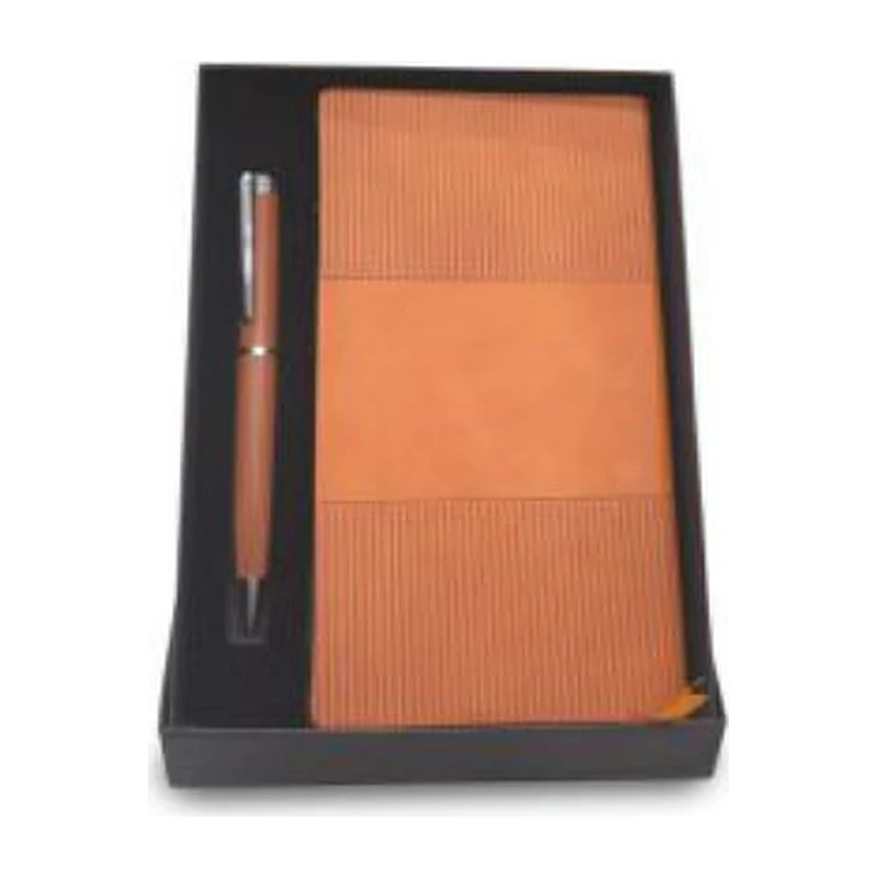 Pocket Notebook & Brass Pen Duo