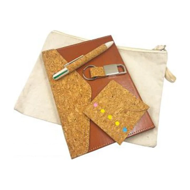 Canvas Pouch Welcome Set, Tan
