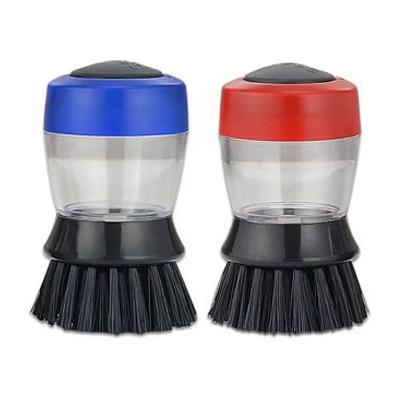 Soap-Dispensing Kitchen Brush