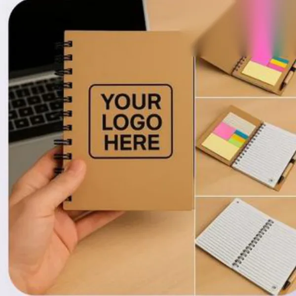 Clear Cover Sticky Notebook